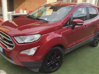 Usata Ford Ecosport Titanium 125 CV (91 kW) 2020 Rosso SUV