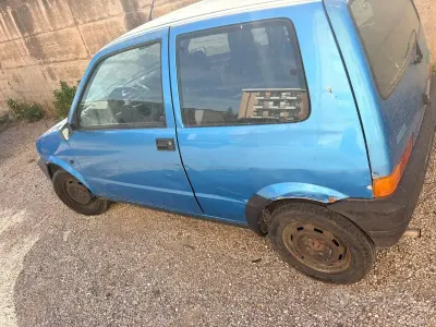 Käytetty Fiat Cinquecento 41 HP (30 kW) 1998 Sininen Viistoperä
