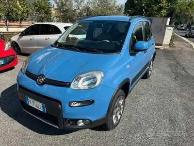 Usata Fiat Panda 4x4 S 85 CV (62 kW) 2016 Blu Utilitaria