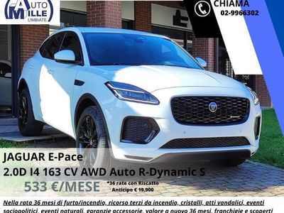 usata Jaguar E-Pace 2.0D I4 163 CV AWD Auto R-Dynamic S