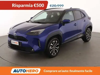 Usata Toyota Yaris Cross Trend 116 CV (85 kW) 2023 Blu/azzurro SUV