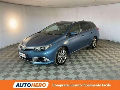 Usata Toyota Auris Hybrid Lounge 136 CV (100 kW) 2018 Blu/azzurro Station wagon