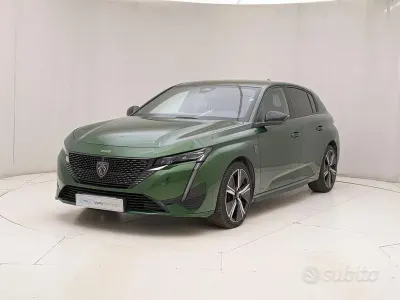 Usata Peugeot 308 GT 131 CV (96 kW) 2022 Verde Berlina