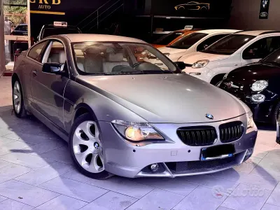 Usata BMW 645 Efficient Dynamics 333 CV (244 kW) 2005 Grigio Coupé