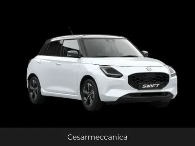 Nuova Suzuki Swift 82 CV (60 kW) 2026 Bianco Utilitaria