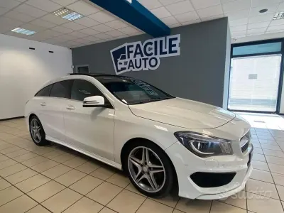 Usata Mercedes CLA220 Premium 177 CV (130 kW) 2016 Bianco Coupé
