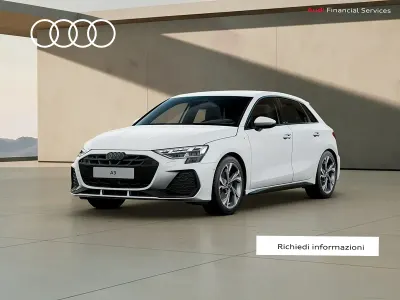 Nuova Audi A3 S-Line 116 CV (85 kW) 2026 Bianco Berlina