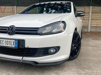 Usata VW Golf VI R-line 140 CV (102 kW) 2010 Bianco Utilitaria