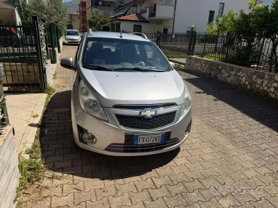 Usata Chevrolet Spark 68 CV (50 kW) 2010 Grigio Utilitaria