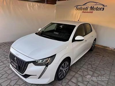 Usata Peugeot 208 Active 101 CV (74 kW) 2020 Bianco Utilitaria