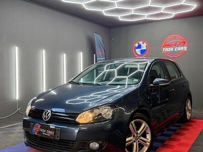 Usata VW Golf VI Highline 104 CV (76 kW) 2011 Blu Utilitaria