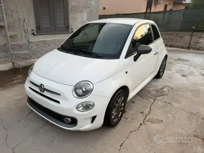 Usata Fiat 500 95 CV (69 kW) 2017 Bianco Berlina