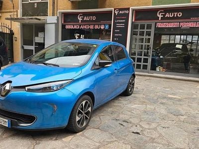 Usata Renault Zoe Intens 80 kW (109 CV) 2018 Blu Utilitaria