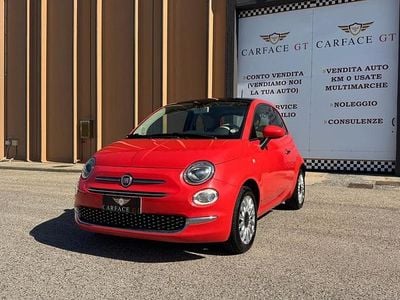Usata Fiat 500 Lounge 95 CV (69 kW) 2017 Arancione Berlina