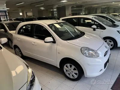 Usata Nissan Micra Comfort 80 CV (58 kW) 2011 Bianco Utilitaria