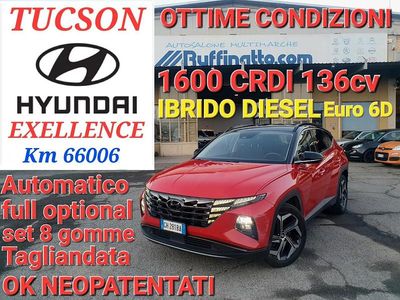 Usata Hyundai Tucson 136 CV (100 kW) 2021 Rosso SUV