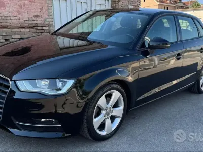 Usata Audi A3 Business 110 CV (80 kW) 2015 Nero Berlina