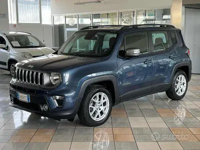 Usata Jeep Renegade Limited 120 CV (88 kW) 2020 Blu SUV