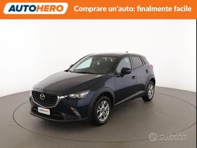 Usata Mazda CX-3 Evolve 120 CV (88 kW) 2017 Blu SUV