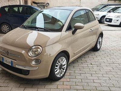 Usata Fiat 500 69 CV (50 kW) 2015 Beige Berlina
