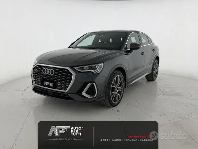 Usata Audi Q3 Sportback Design 200 CV (147 kW) 2020 Grigio scuro SUV