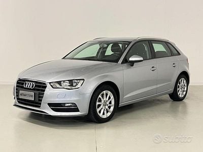 Usata Audi A3 Ambiente 110 CV (80 kW) 2015 Grigio Berlina
