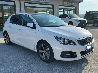 Usata Peugeot 308 Allure 131 CV (96 kW) 2018 Bianco Berlina