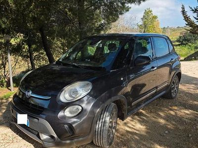 Usata Fiat 500L Trekking 105 CV (77 kW) 2014 Grigio Monovolume