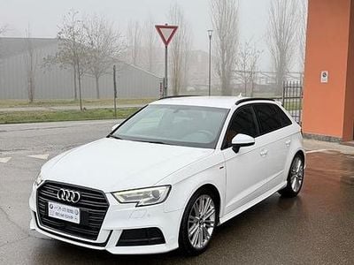 Usata Audi A3 Sport 190 CV (139 kW) 2017 Bianco Berlina