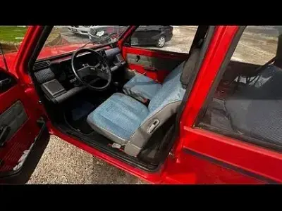 Usata Fiat Panda 1990 Rosso Utilitaria