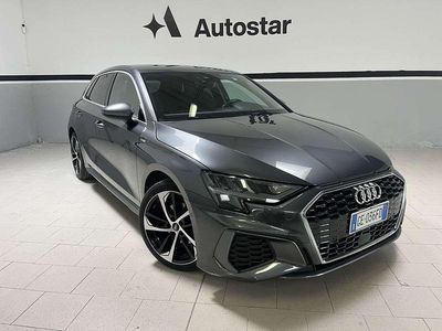 Usata Audi A3 S-Line 150 CV (110 kW) 2021 Grigio Berlina