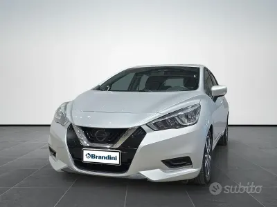 Usata Nissan Micra Acenta 90 CV (66 kW) 2017 Grigio Utilitaria