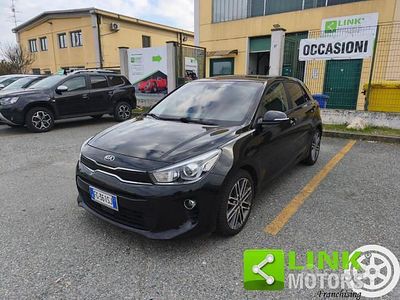 Usata Kia Rio 90 CV (66 kW) 2017 Nero Berlina