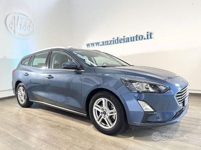 Usata Ford Focus Business Edition 120 CV (88 kW) 2019 Blu metallizzato Station wagon