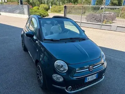 Usata Fiat 500C Dolcevita 69 CV (50 kW) 2022 Blu Cabrio