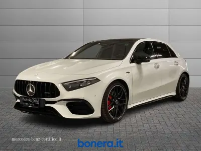 Usata Mercedes A45 AMG AMG Line Premium Plus 421 CV (309 kW) 2023 Bianco Berlina