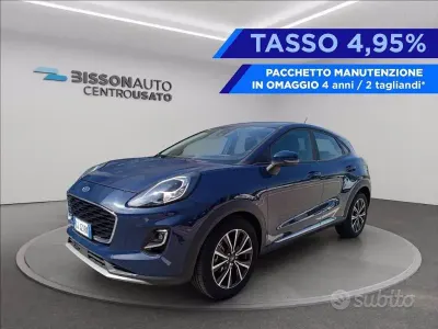 Usata Ford Puma Titanium S 125 CV (91 kW) 2022 Blu SUV