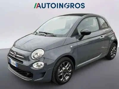 Usata Fiat 500C Connect 69 CV (50 kW) 2021 Grigio carrara Cabrio