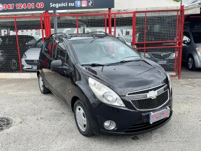 Usata Chevrolet Spark 68 CV (50 kW) 2010 Nero Utilitaria