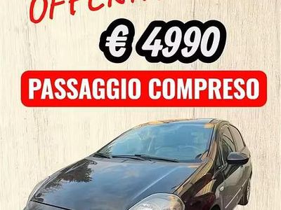Usata Fiat Punto Evo 75 CV (55 kW) 2012 Nero Utilitaria