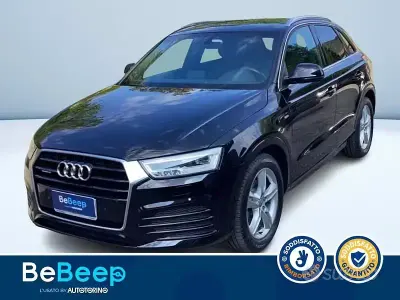 Käytetty Audi Q3 Sport 184 HP (135 kW) 2016 Musta Katumaasturi