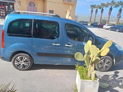 Usata Peugeot Partner 110 CV (80 kW) 2010 Blu Monovolume