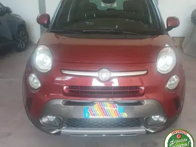 Usata Fiat 500L Trekking 84 CV (61 kW) 2014 Rosso Monovolume