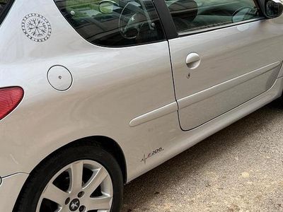 Usata Peugeot 206 109 CV (80 kW) 2005 Grigio Berlina