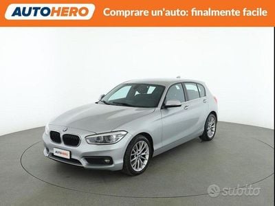 Usata BMW 114 Advantage 95 CV (69 kW) 2018 Grigio Utilitaria
