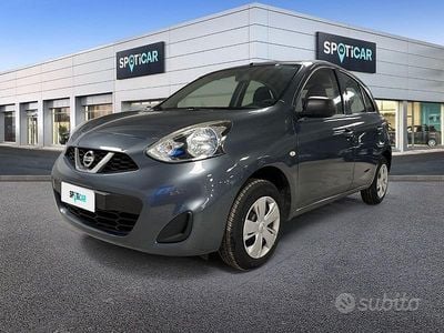 Usata Nissan Micra Visia 80 CV (58 kW) 2016 Grigio Utilitaria