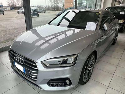 Usata Audi A5 Sport 190 CV (139 kW) 2018 Argento Coupé