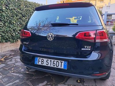 Usata VW Golf VII Comfortline 110 CV (80 kW) 2016 Nero Berlina