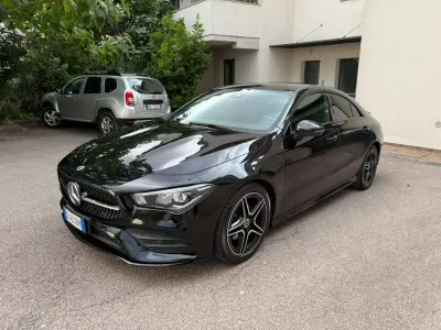 Usata Mercedes CLA180 Premium 116 CV (85 kW) 2021 Nero Coupé