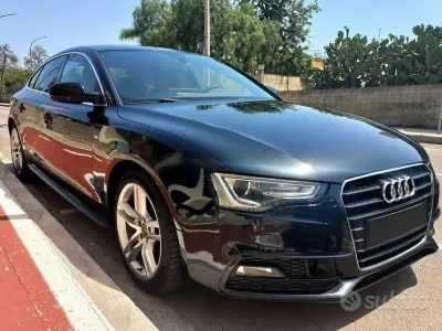 Usata Audi A5 S-Line 177 CV (130 kW) 2014 Nero Coupé